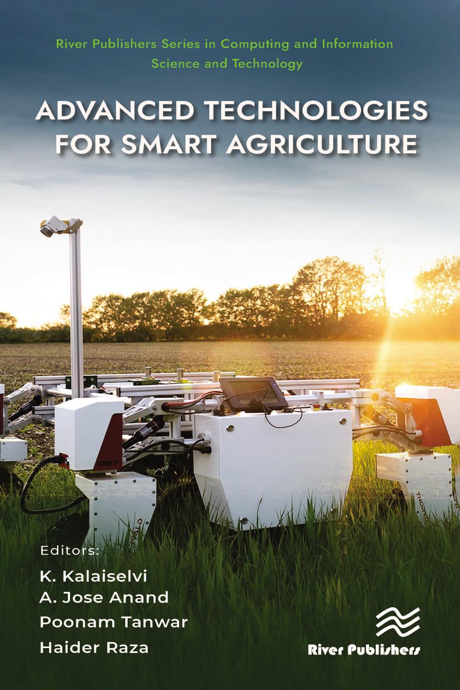 Advanced Technologies For Smart Agriculture 1st Edition Kalaiselvi K