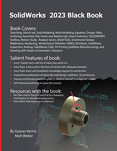 Solidworks 2023 Black Book 9th Edition Gaurav Verma Matt Weber