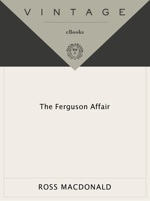 The Ferguson Affair 1st Edition Macdonald Ross