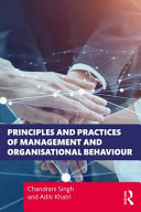 Principles And Practices Of Management And Organizational Behavior 1st Edition Chandrani Singh