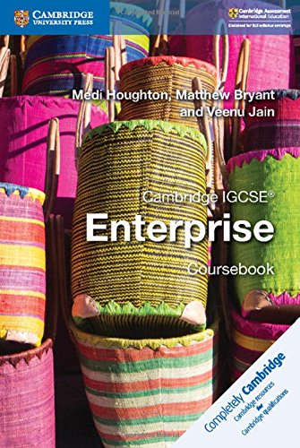 Cambridge Igcse Enterprise Coursebook New Houghton Medi Bryant