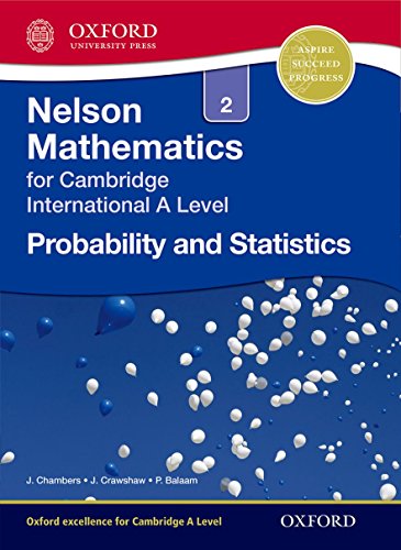 Nelson Probability And Statistics 2 For Cambridge International A Level Cie A Level New Crawshaw