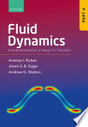 Fluid Dynamics Part 4 Hydrodynamic Stability Theory Anatoly Ruban