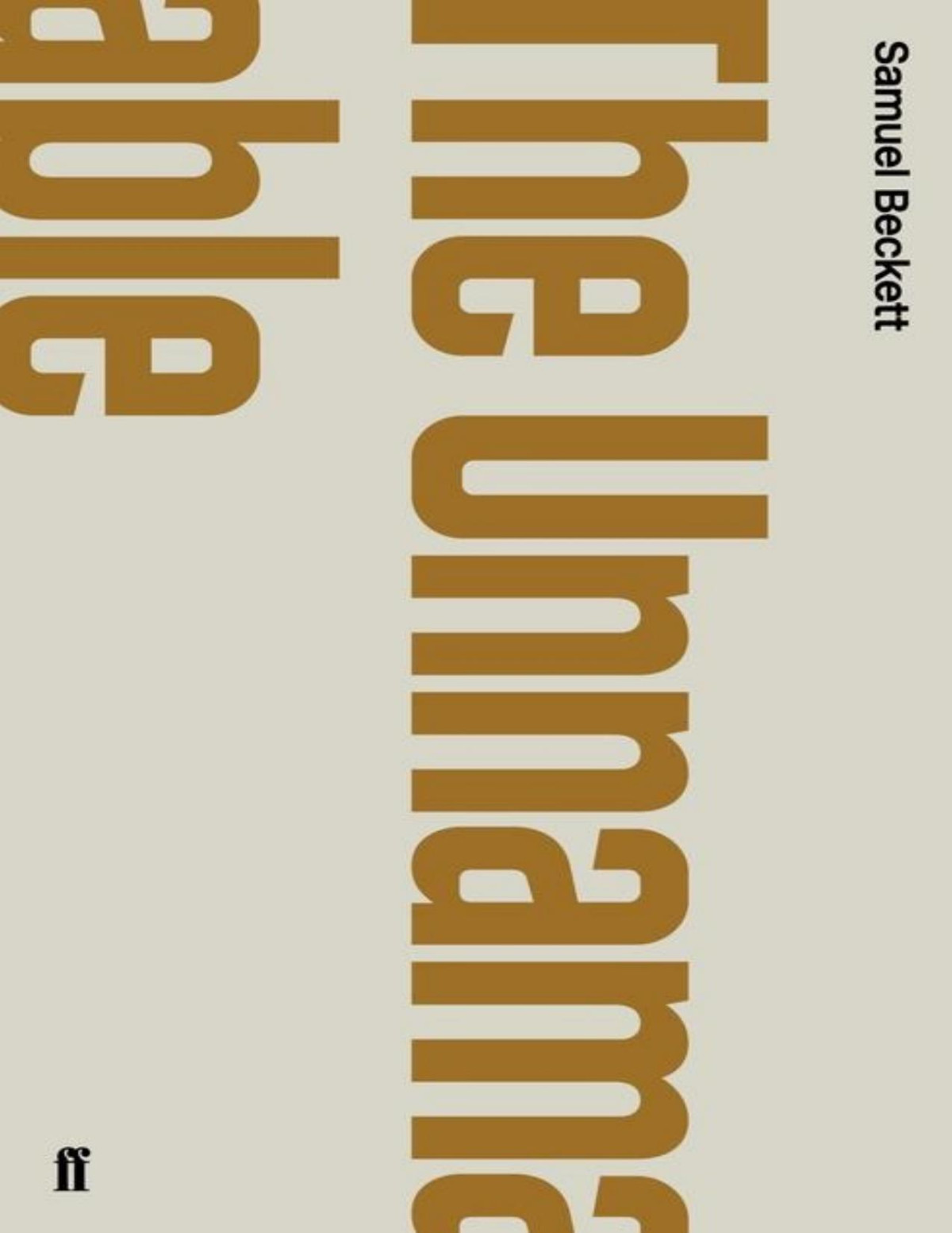 The Unnamable Samuel Beckett
