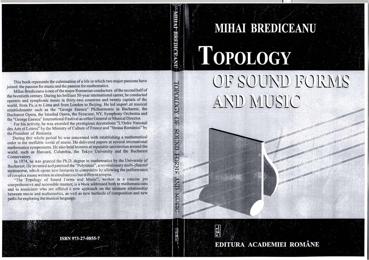 Topology Of Sound Forms And Music Mihai Brediceanu