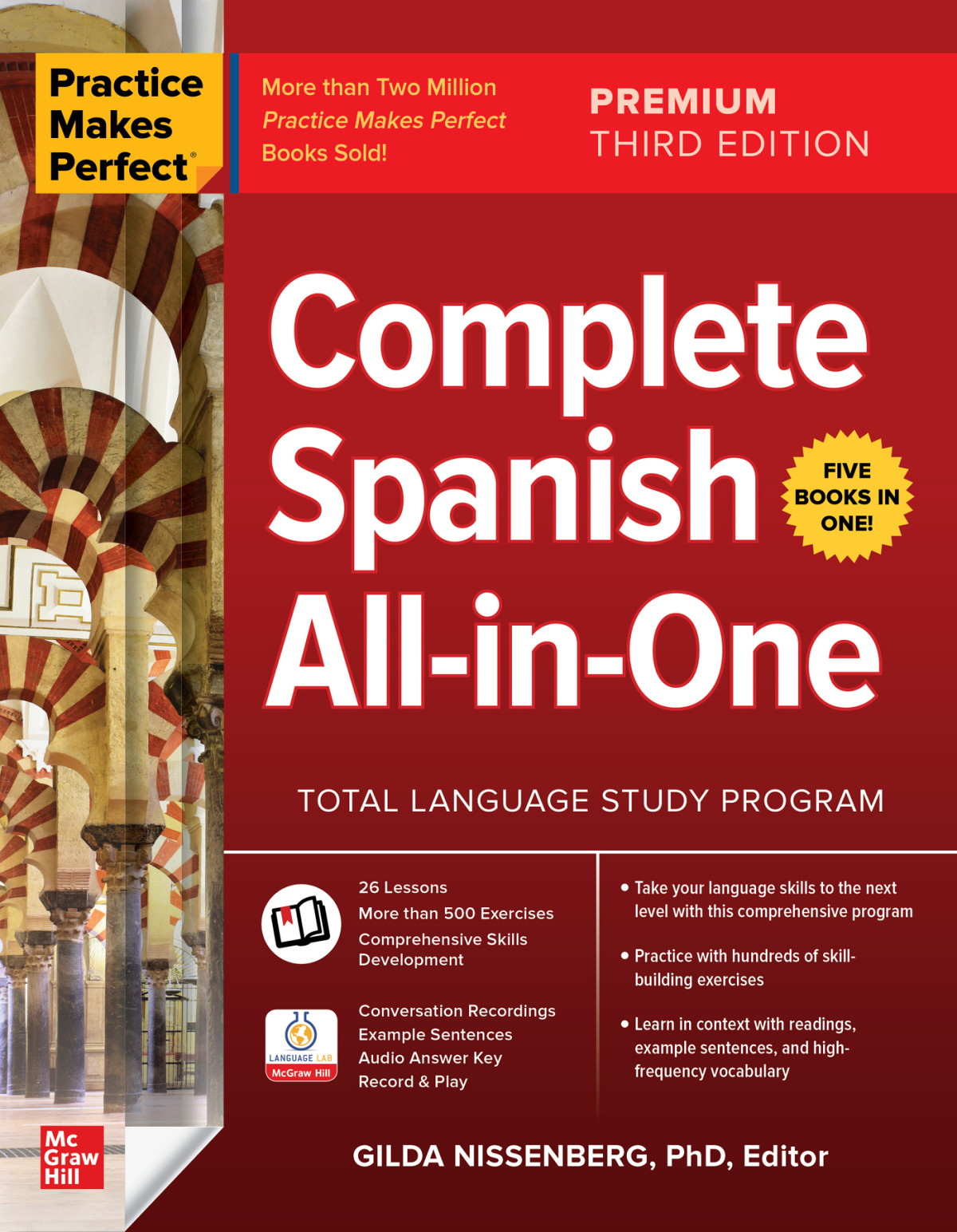Complete Spanish Allinone Practice Makes Perfect 3rd Premium Edition 3rd Gilda Nissenberg