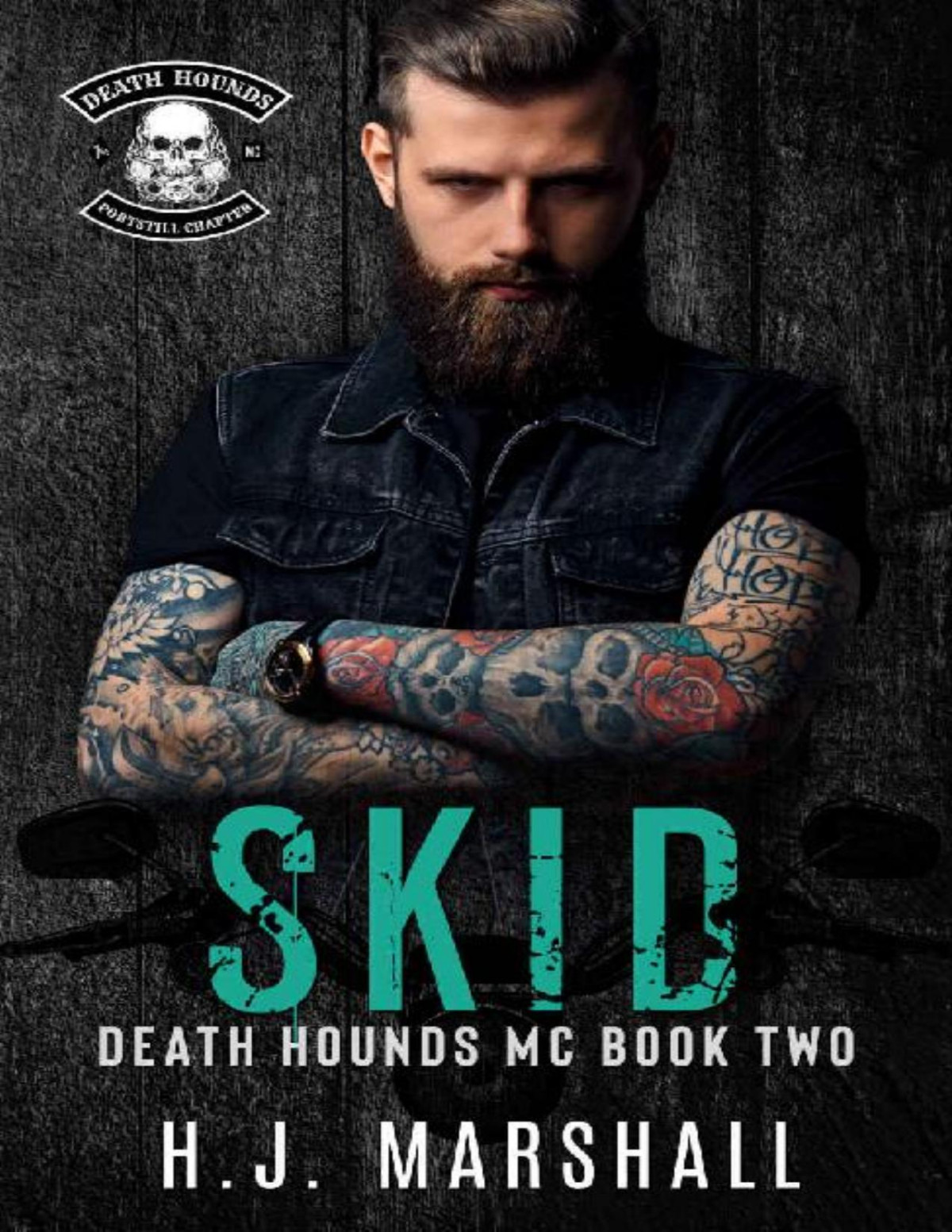 Skid A Dark Mc Romance Death Hounds Mc Book 2 Hj Marshall