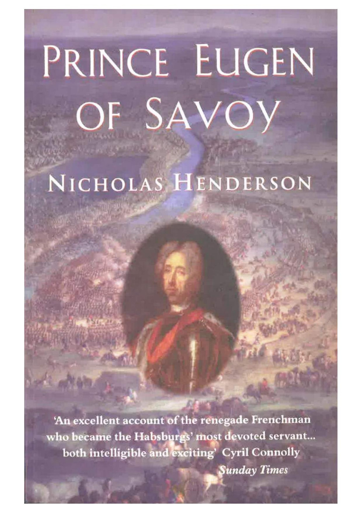 Prince Eugen Of Savoy Nicholas Henderson