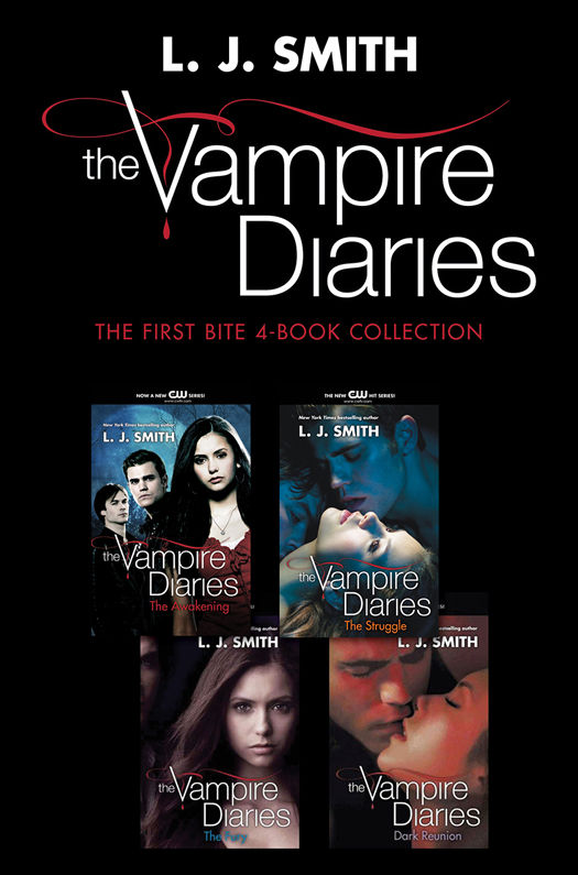 Vampire Diaries The First Bite 4book Collection L J Smith