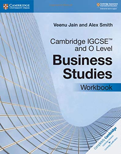 Cambridge Igcse And O Level Business Studies Workbook 3rd Edition Jain