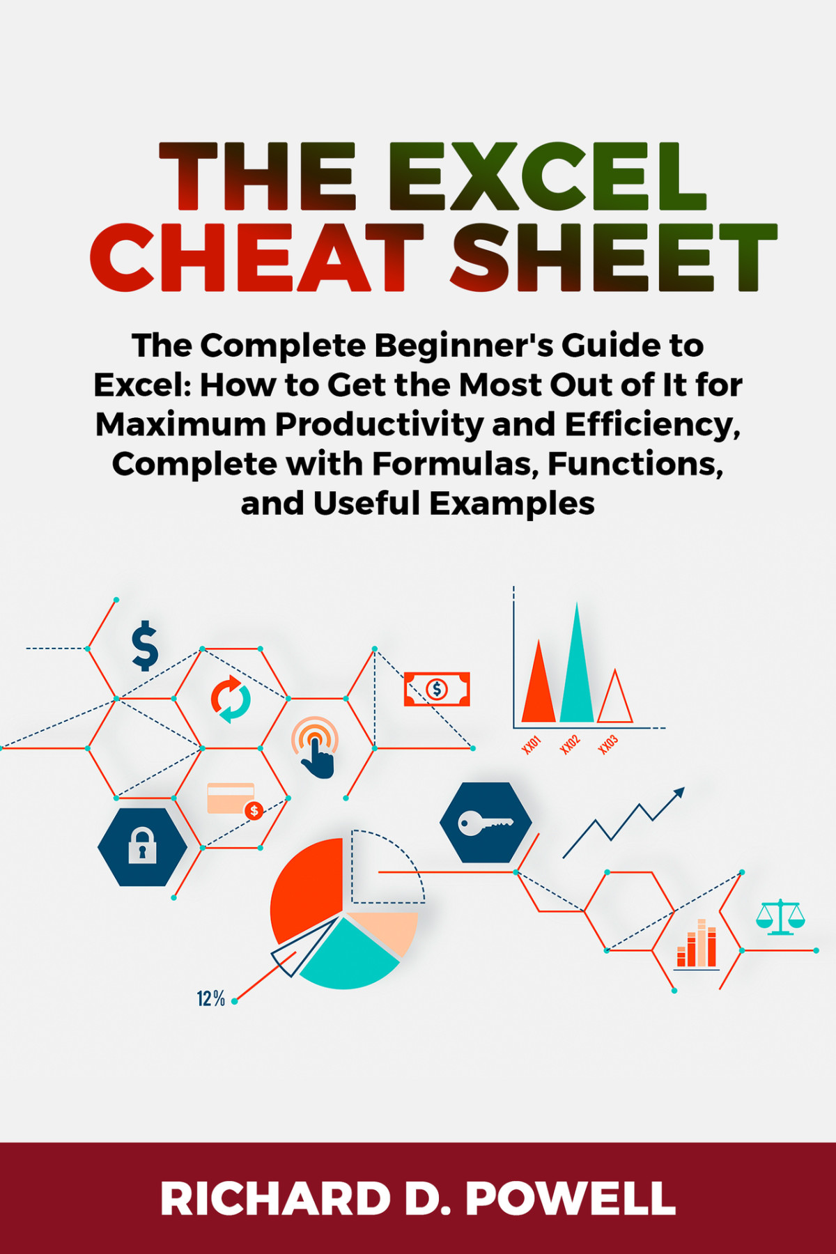 The Excel Cheat Sheet The Complete Beginners Guide To Excel How To Get The Most Out Of It For Maximum Productivity And Efficiency Complete With Formulas Functions And Useful Examples D Powell