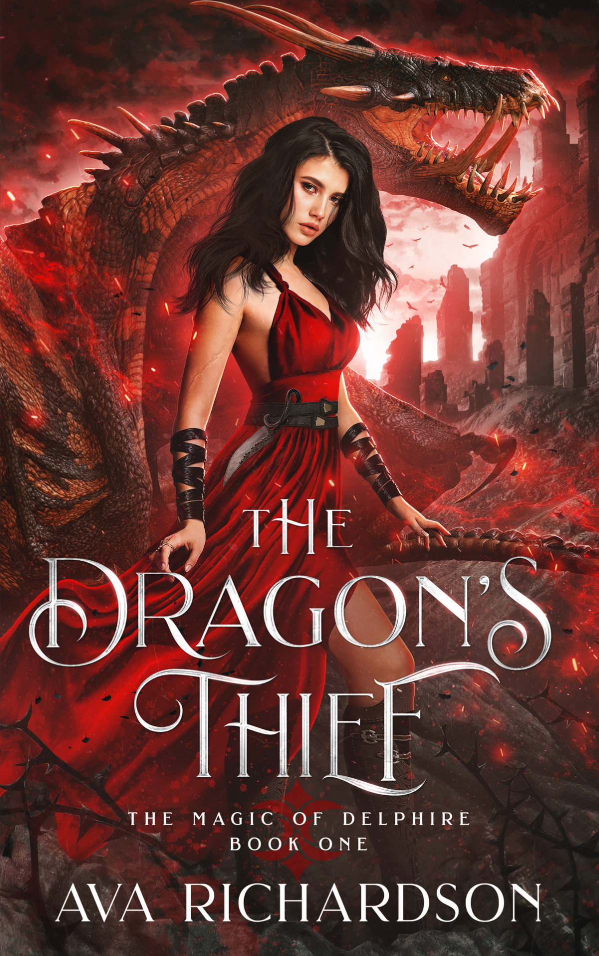 The Dragons Thief A Clean Ya Dragon Shifter Romantic Fantasy Adventure With A Unique Magic Spin The Magic Of Delphire Book 1 Ava Richardson