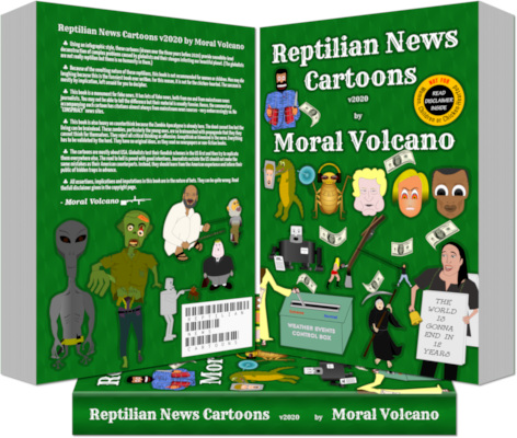 Reptilian News Cartoons V2020 Moral Volcano V Subhash