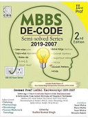 Mbbs Decode 2nd Edition Singh Sudhir Kumar