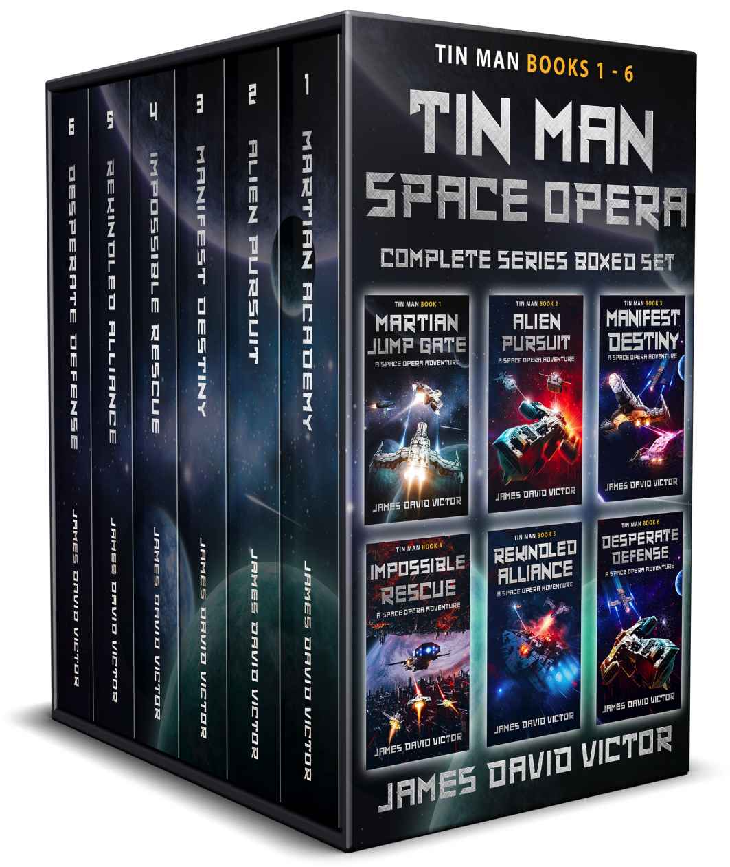 Tin Man Space Opera Complete Series Boxed Set Victor James David