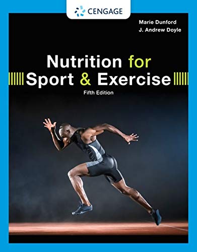 Nutrition For Sport Exercise Fifth Edition 5th Edition Marie Dunford J Andrew Doyle