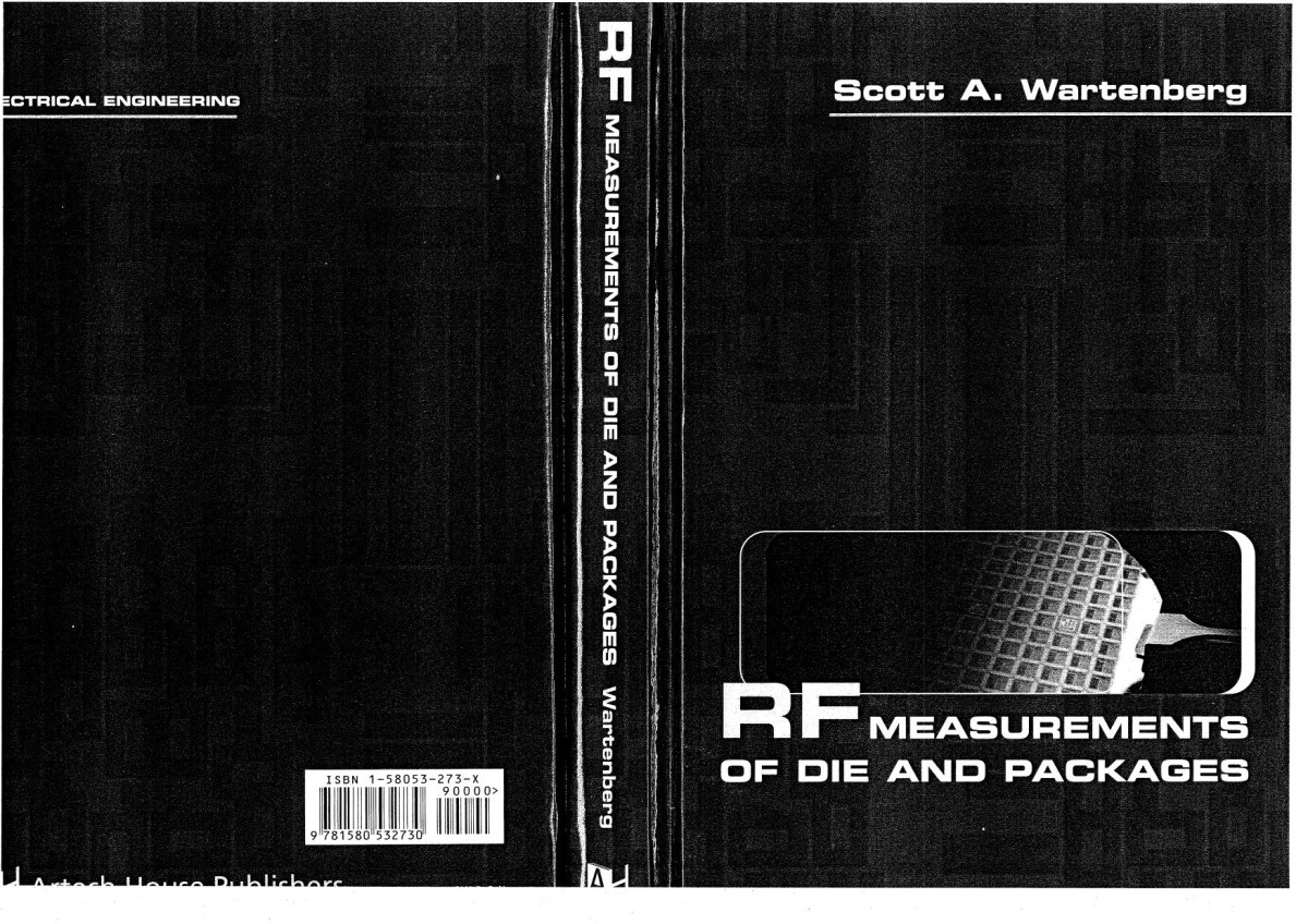 Rf Measurements Of Die And Packages First Edition Scott Wartenberg