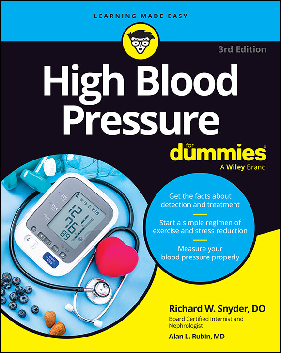 High Blood Pressure For Dummies 3rd Richard Snyder Alan L Rubin
