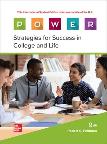 Power Learning Strategies For Success In College And Life 9th Edition Robert Feldman