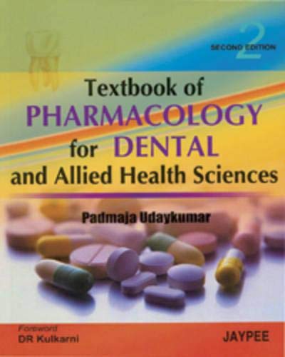 Textbook Of Pharmacology For Dental And Allied Health Sciences 2nd Edition Udaykumar