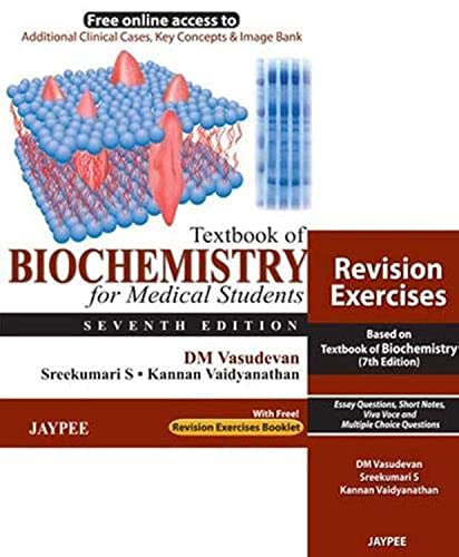 Textbook Of Biochemistry For Medical Students 7th Edition Vasudevan
