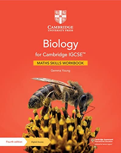 Biology For Cambridge Igcse Maths Skills Workbook With Digital Access 2 Years 2nd Young