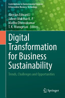 Digital Transformation For Business Sustainability Trends Challenges And Opportunities Edward J Aloysius