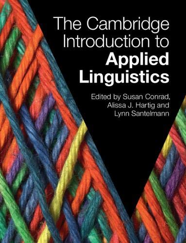 The Cambridge Introduction To Applied Linguistics Susan Conrad