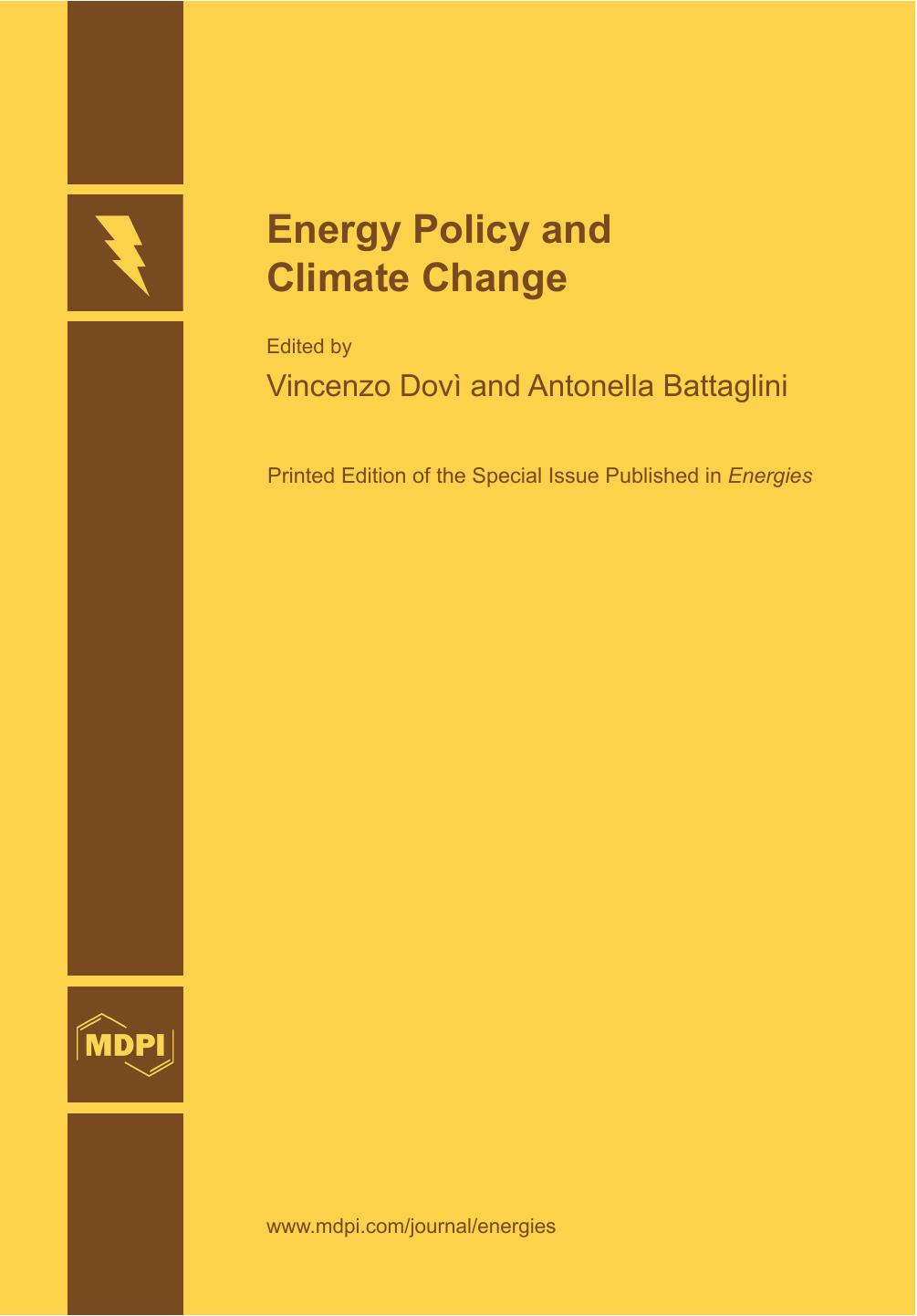 Energy Policy And Climate Change Vincenzo Dov Antonella Battaglini