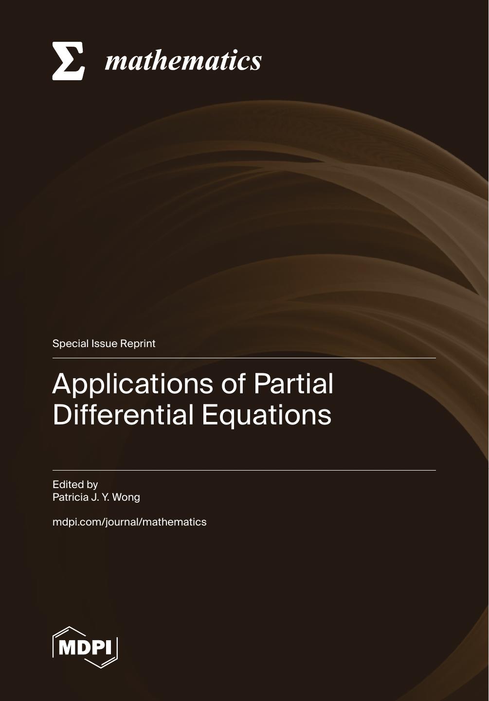 Applications Of Partial Differential Equations Patricia J Y Wong