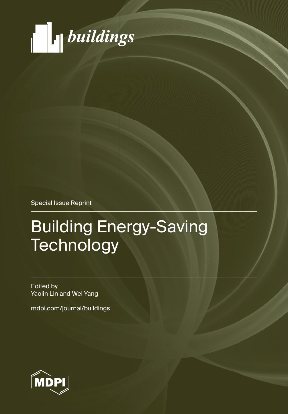 Building Energysaving Technology Yaolin Lin Wei Yang