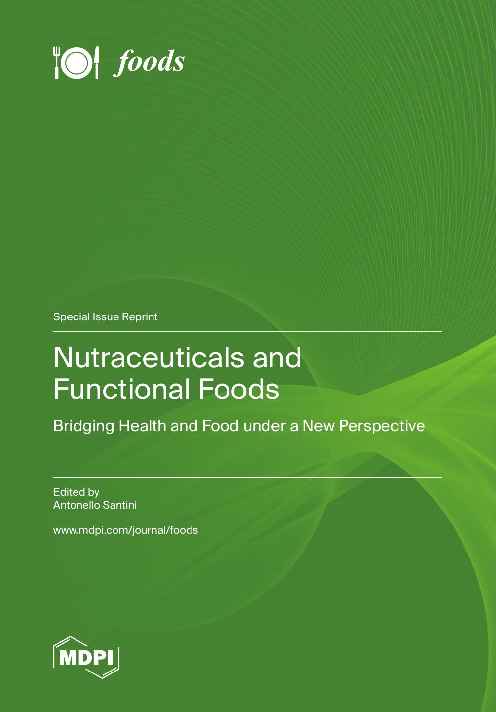 Nutraceuticals And Functional Foods Antonello Santini