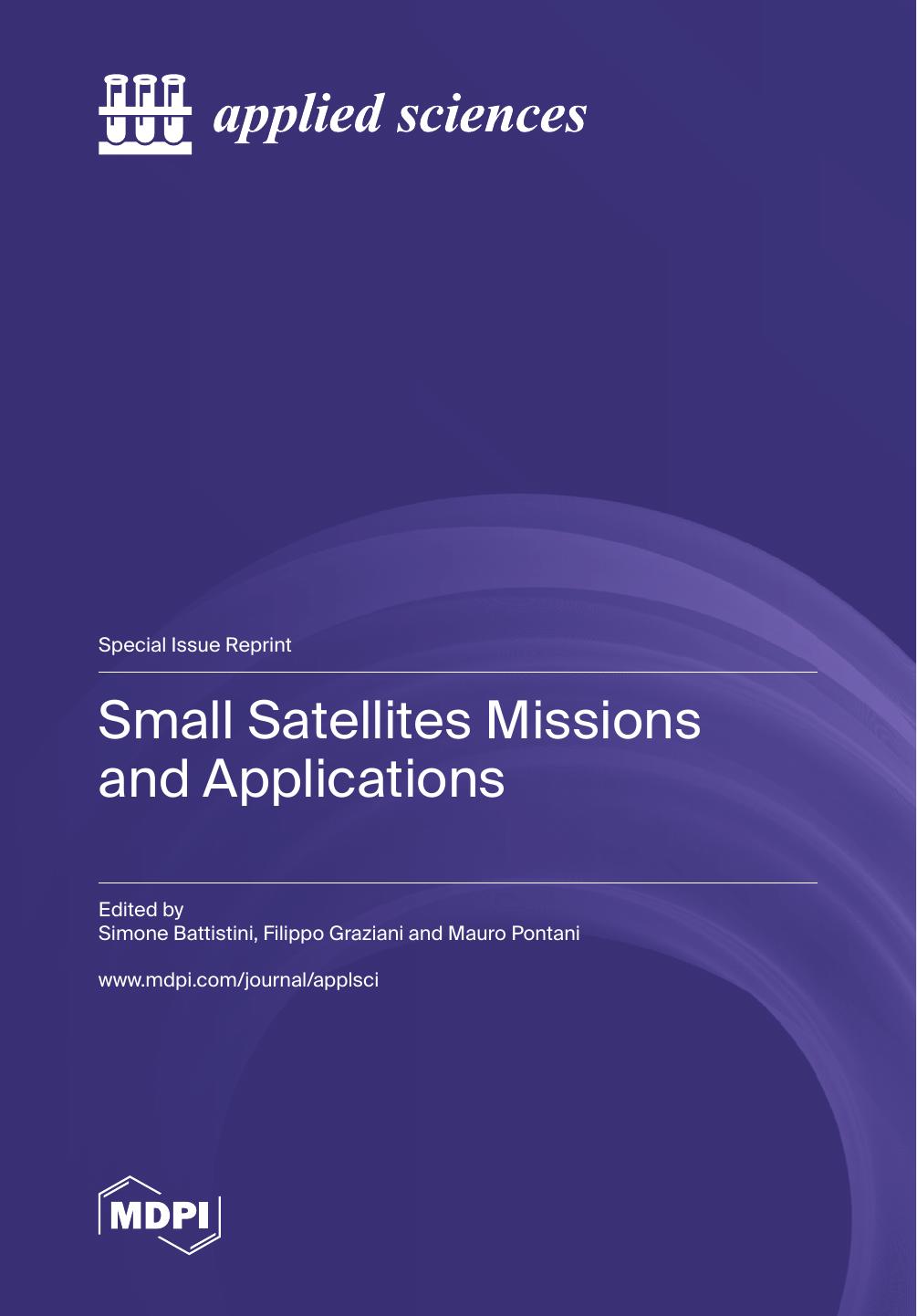 Small Satellites Missions And Applications Simone Battistini