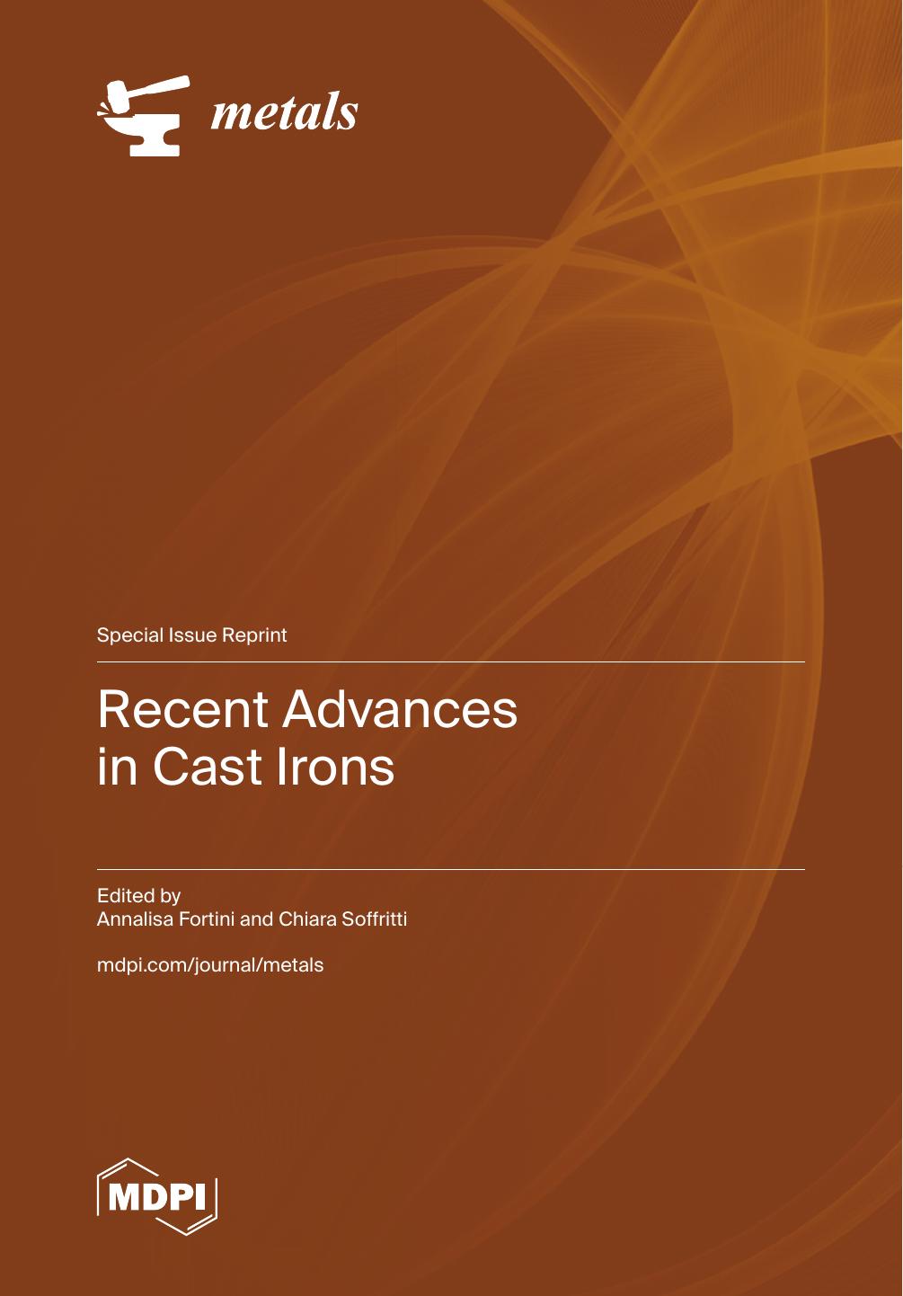 Recent Advances In Cast Irons Annalisa Fortini Chiara Soffritti