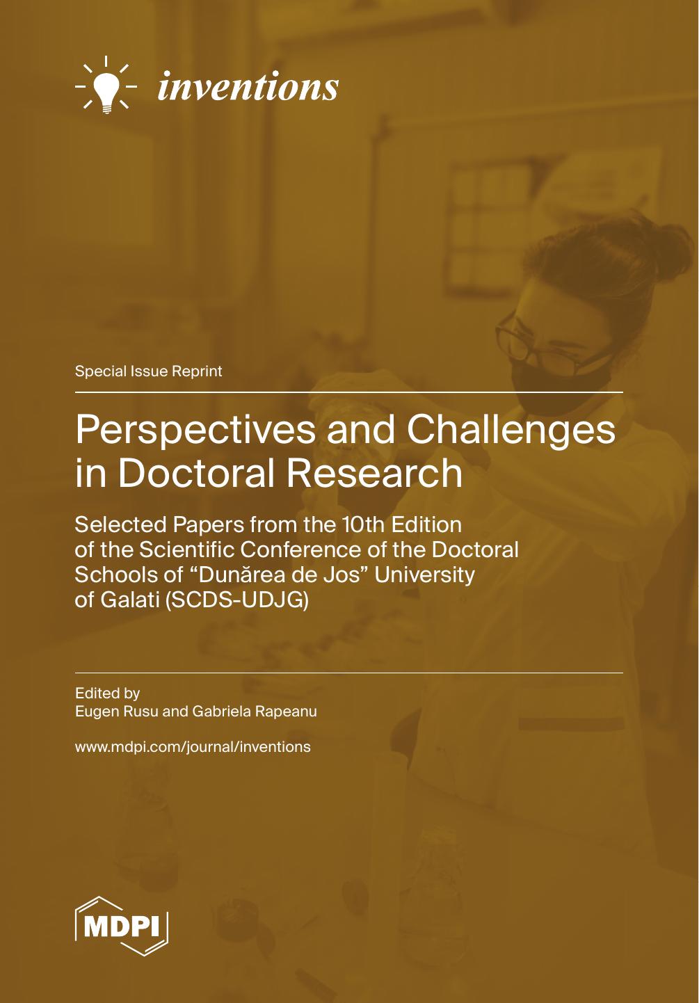 Perspectives And Challenges In Doctoral Research Eugen Rusu Gabriela Rapeanu