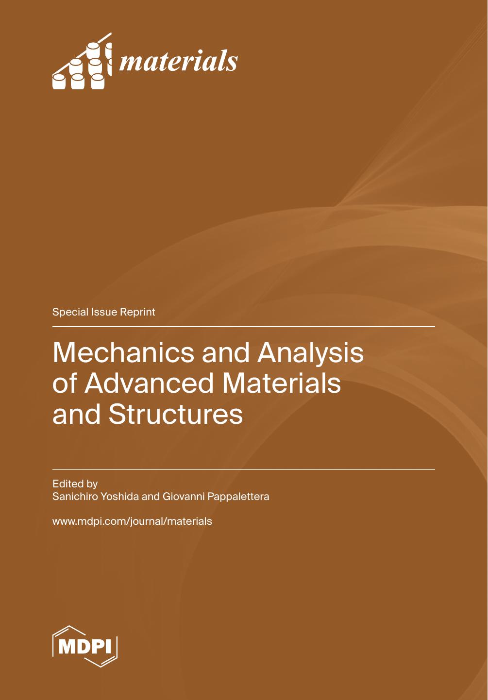 Mechanics And Analysis Of Advanced Materials And Structures Giovanni Pappalettera