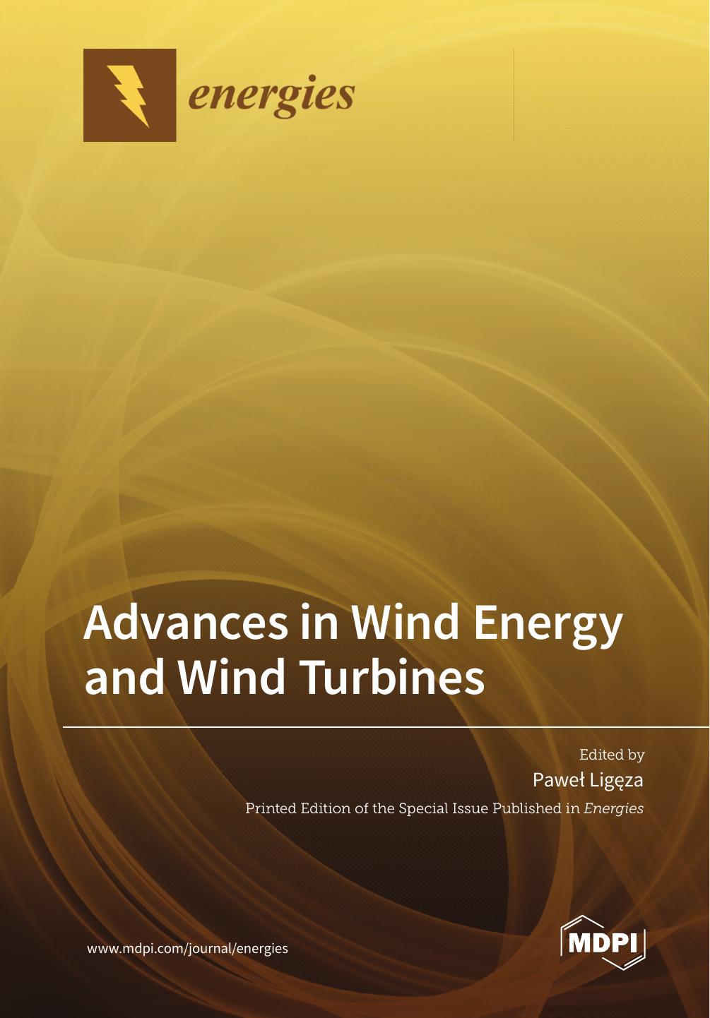 Advances In Wind Energy And Wind Turbines Pawel Ligza