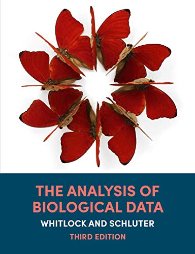 The Analysis Of Biological Data Third Whitlock Michael C Schluter