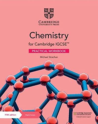 Cambridge Igcse Chemistry Practical Workbook With Digital Access 5th Edition Strachan