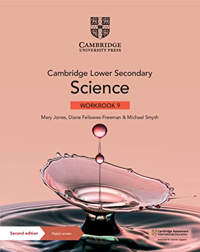 Cambridge Lower Secondary Science Workbook 9 With Digital Access 1 Year 2nd Edition Mary Jones