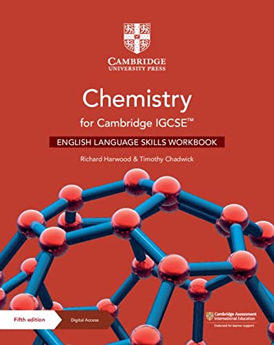 Chemistry For Cambridge Igcse English Language Skills Workbook With Digital Access 2 Years Cambridge International Igcse 5th Edition Harwood