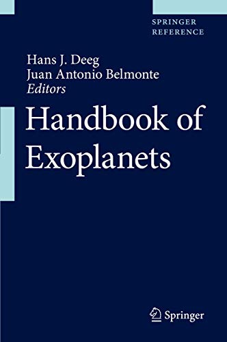 Handbook Of Exoplanets Springer Reference 1st Ed 2018 Hans J Deeg