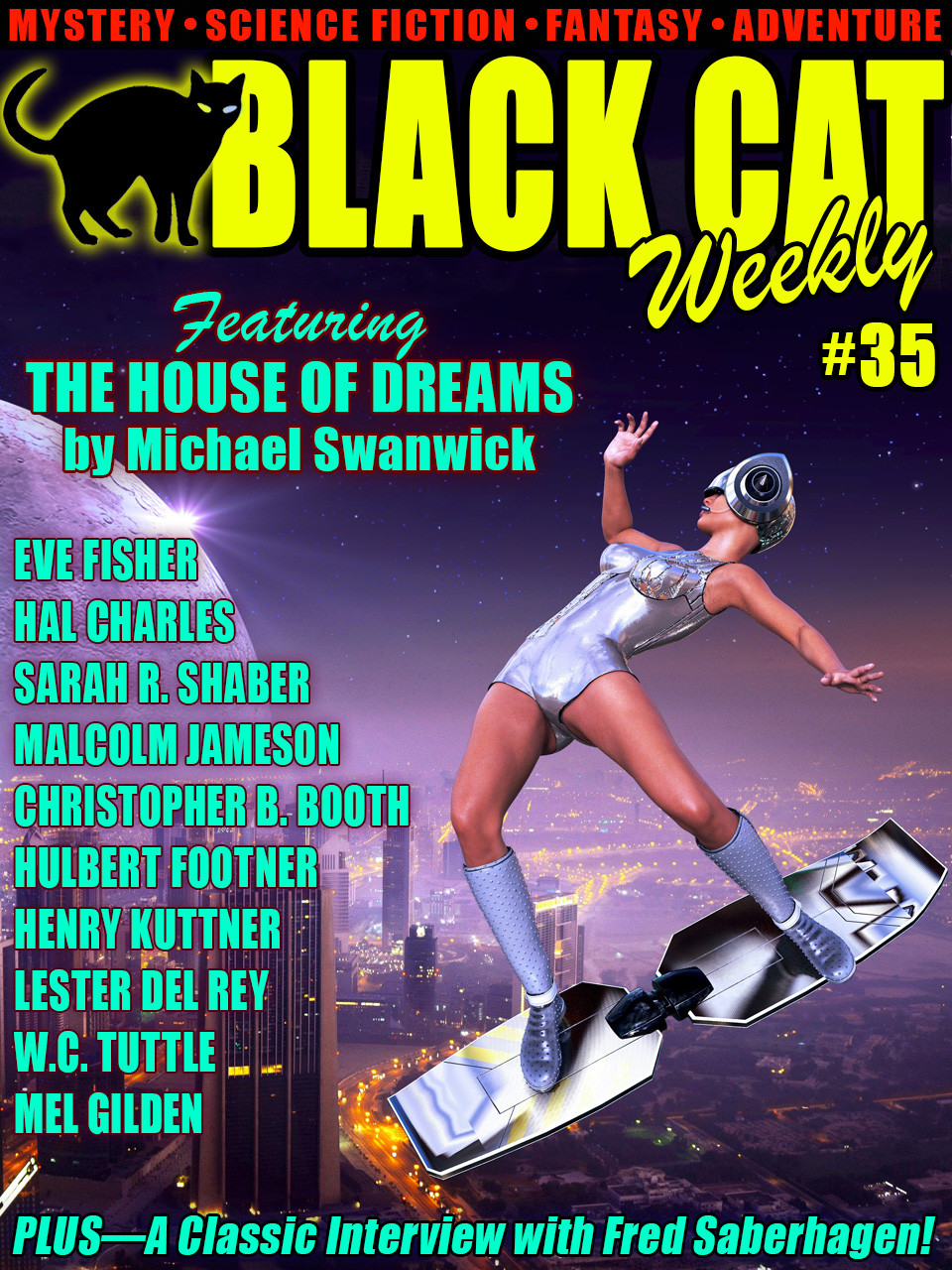 Black Cat Weekly 35 Wildside Press