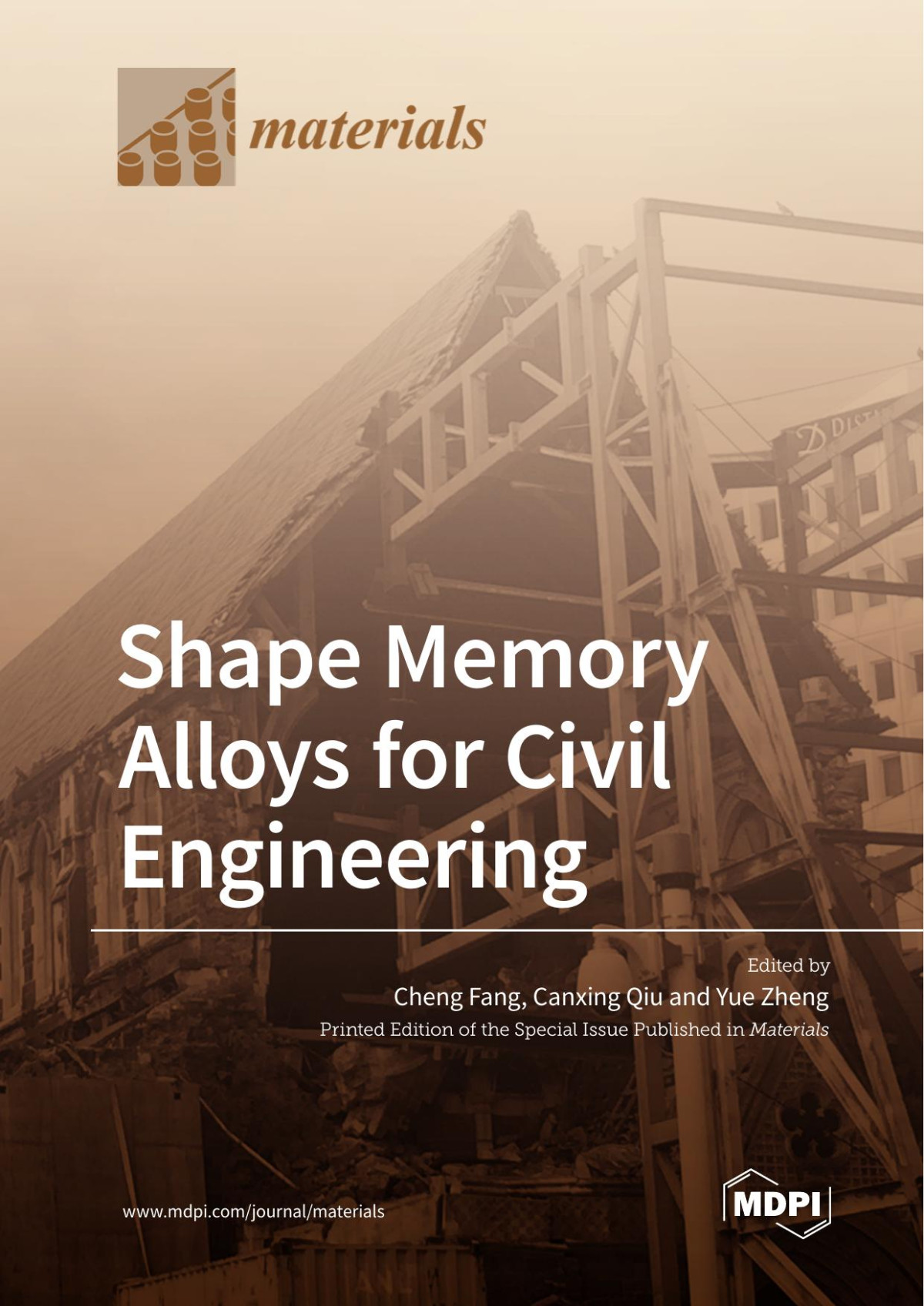 Shape Memory Alloys For Civil Engineering Cheng Fang Canxing Qiu