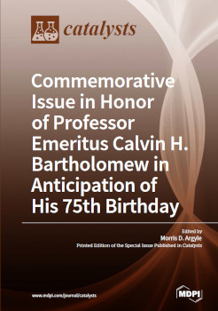 Commemorative Issue In Honor Of Professor Emeritus Calvin H Bartholomew In Anticipation Of His 75th Birthday Morris D Argyle