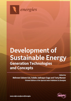 Development Of Sustainable Energy Generation Technologies And Concepts Tariq Muneer