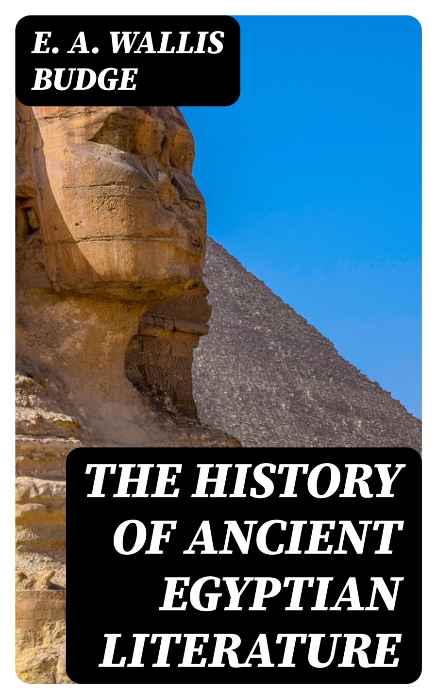 The History Of Ancient Egyptian Literature E A Wallis Budge