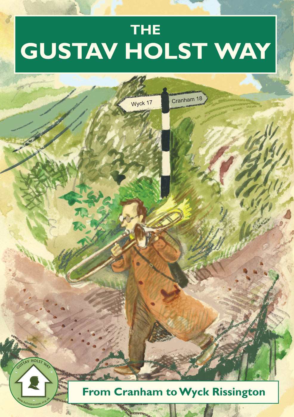 The Gustav Holst Way From Cranham Wyck Rissington