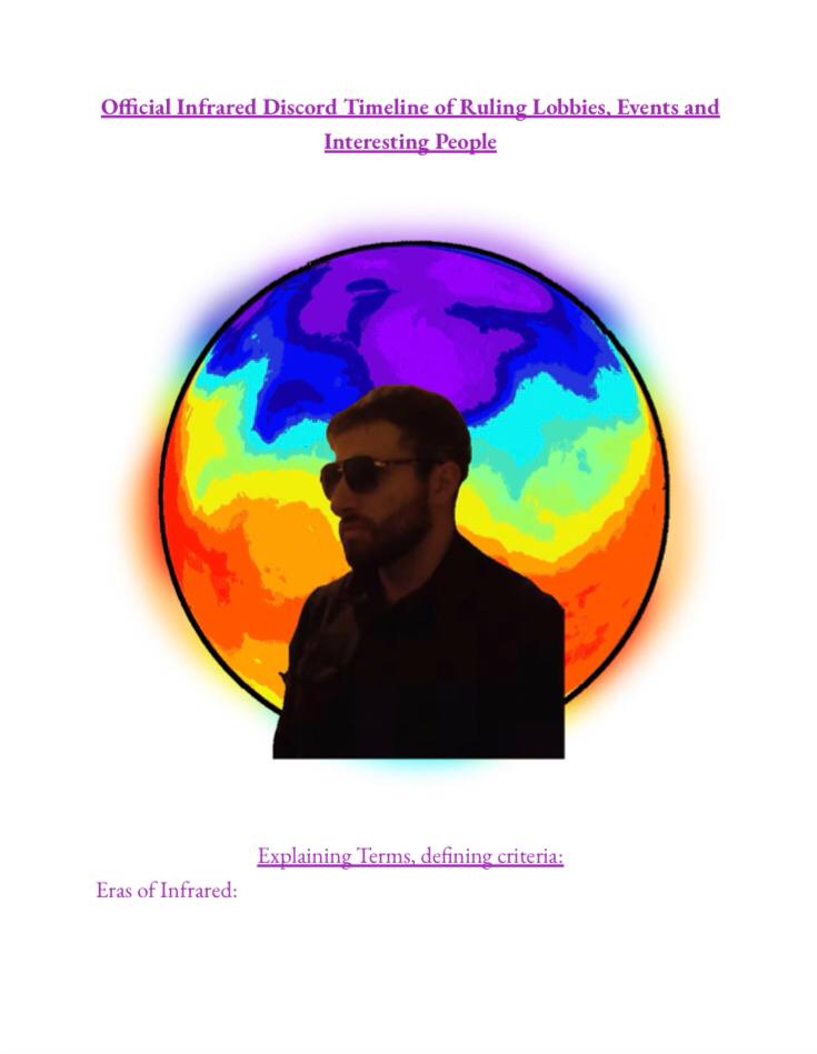 Official Infrared Discord Timeline Of Ruling Lobbies Events And Interesting People 4th Edition Duck Society