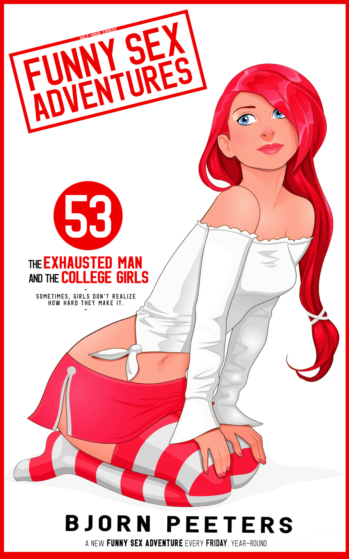 The Exhausted Man The College Girls Bjorn Peeters